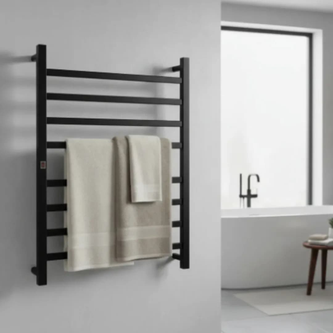 Toalheiro Eletrico Essencial Aquece Wt Itaqua Resistencias Duplo Preto